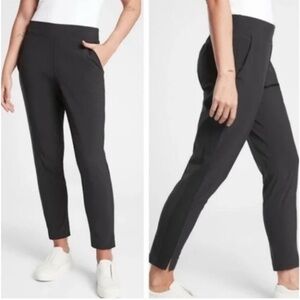 Athleta Brooklyn Mid Rise Ankle Pants Black 4T